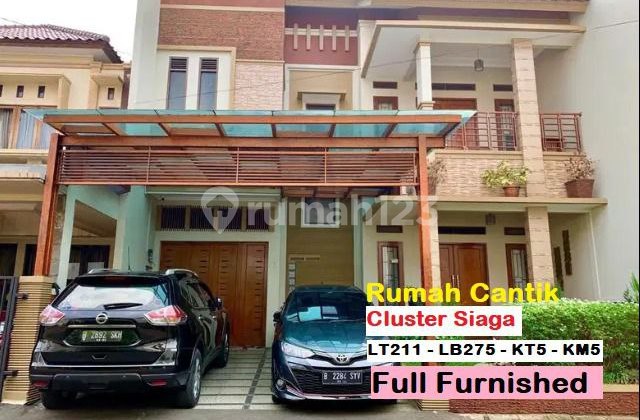 Jk026 Rumah Cantik Full Furnished Dlm Cluster Siaga Pejaten Barat Jk026 Rumah Cantik Full Furnished Dlm Cluster Siaga Pejaten Barat