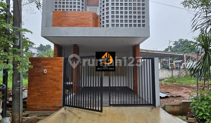 T84.Rumah Modern Dalam Komplek Di Pondok Kelapa Jakarta Timur