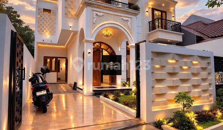 Rumah Baru Super Mewah Dlm Komp Elite di Pondok Kelapa Jaktim/D34
