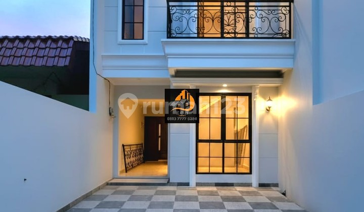 Tp10 Rumah Classic Lokasi Strategis Akses Jalan Lebar di Pejaten