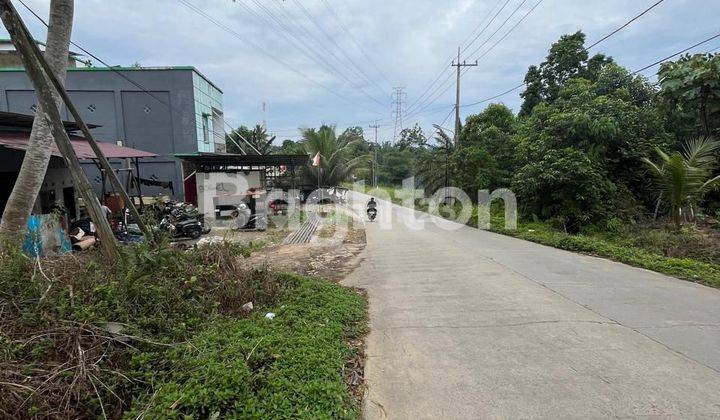 DIJUAL TANAH DI KM 8 DEKAT STT MIGAS DAN PERUMAHAN EL FAZZA LAND 2