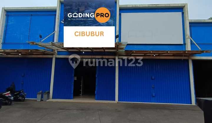 Jual Bangunan Toko Dan Gudang Di Cikeas  1