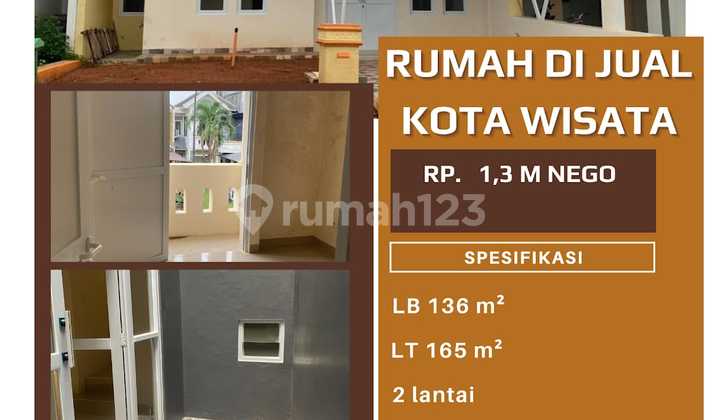 For Sale Ready-to-Occupy House in Cibubur Tourist City