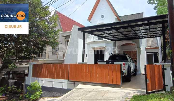 For Sale Newly Renovated House, Serene &amp; Ready to Occupy, Near Public Facilities, Near Security Post, Located in Bukit Golf Riverside Residence Cimanggis