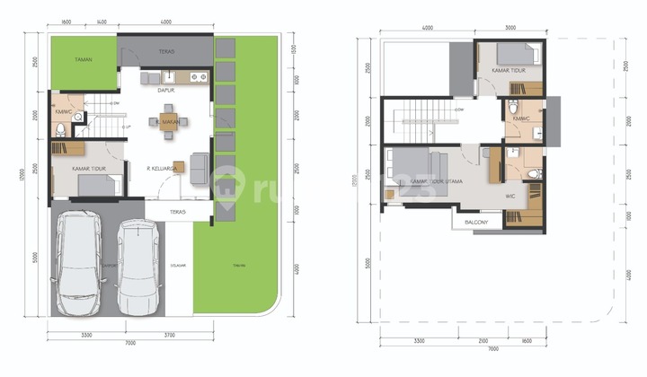 Ready Stock Rumah 2 Lantai Banyak Promo di Jl. Raya Cikaret