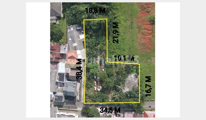 Tanah Luas SHM Area Pancoran Mas, Cocok untuk Perumahan