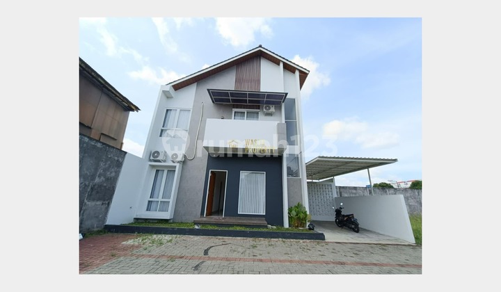 2-Story Strategic House Ready to Build Near Tugu Jogja