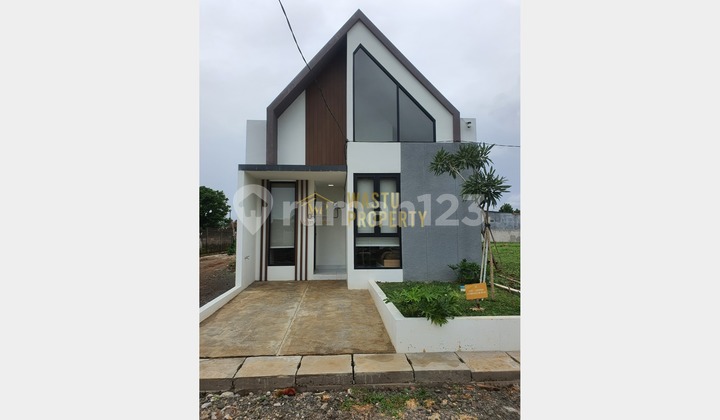 Rumah Cantik Konsep Open Space Dekat Superindo Sukahati