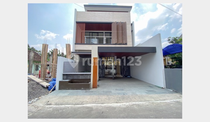 Modern 2-Storey House Ready to Live In Near Monjali Jogja Modern 2-Storey House Ready to Live In Near Monjali Jogja