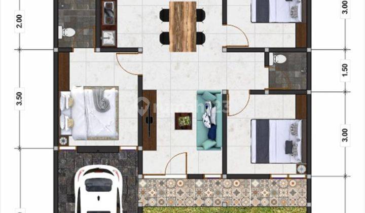 Rumah Etnik Klasik di Borobudur, Harga Murah 2