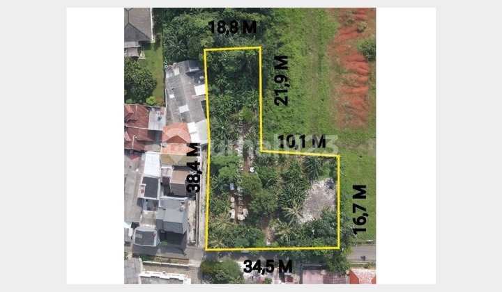 Tanah Lebar di Pancoran Mas Dekat Rs Hermina Depok
