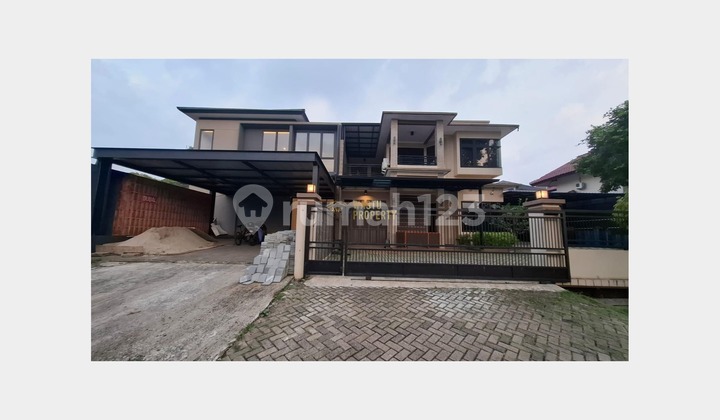 Rumah Siap Huni Arsitektur Cantik di Pondok Cabe Udik