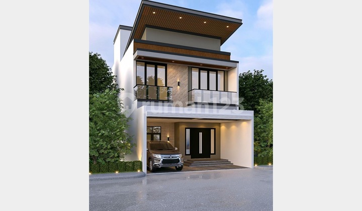 Rumah 3 Lantai Siap Bangun di Jagakarsa Dekat Gate Tol