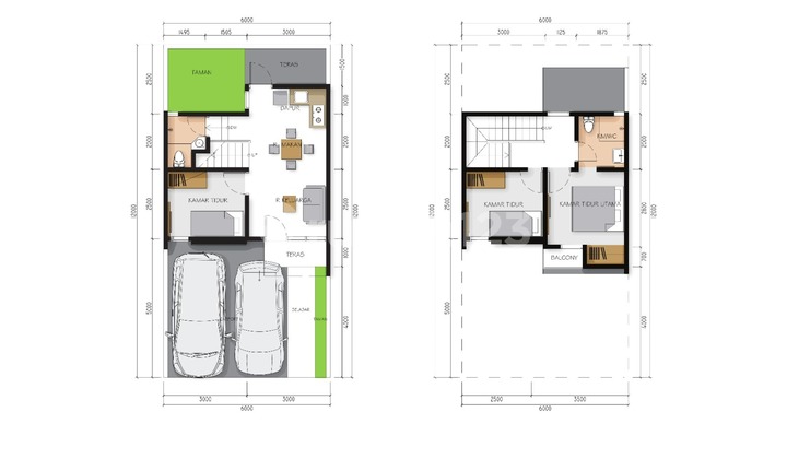 Beautiful 2-Story Ready-to-Occupy House Near Cibinong Station 2