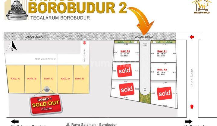 Hunian Etnik Elegan Dekat Jl Raya Borobudur, Magelang 2