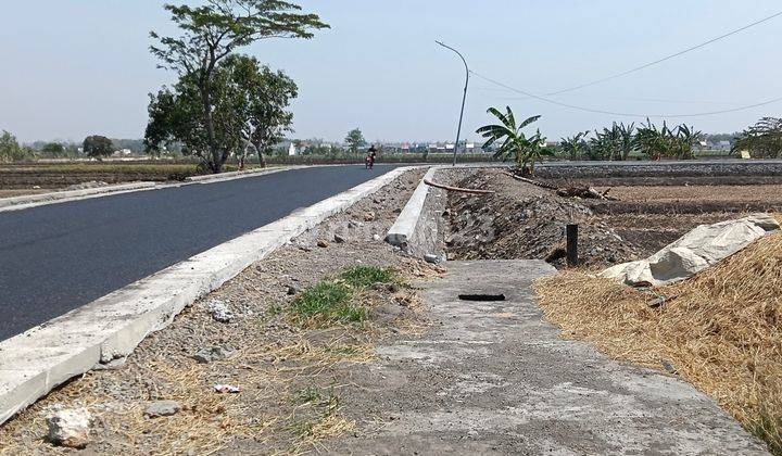 Tanah Kavling Cocok Buat Usaha Pabrik, Perumahan, Gudang,rencana Tata Kota Bakal Untuk By Pass Gresik 2