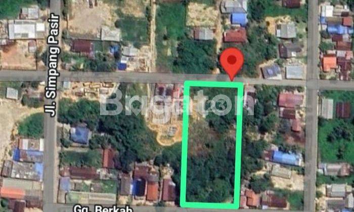 DIJUAL TANAH KAPLINGAN TERMURAH DI JALAN SIMPANG PASIR PALARAN KOTA SAMARINDA 2