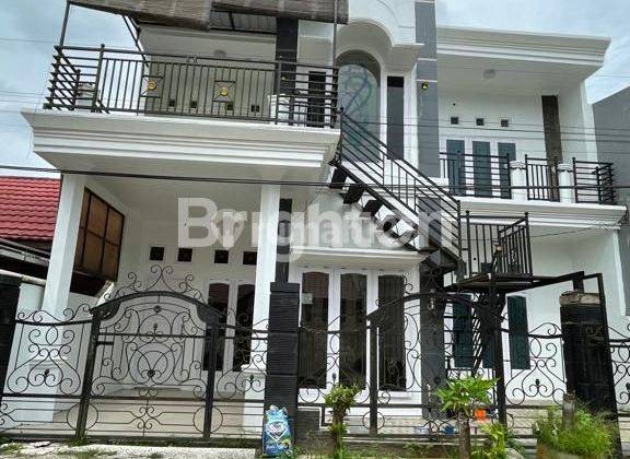 rumah mewah dan murah perumahan bumi sempaja 3 lantai kota samarinda 1