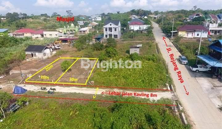 Tanah murah 2 kapling jl.rejang jaya ringroud 2 kota samarinda 1