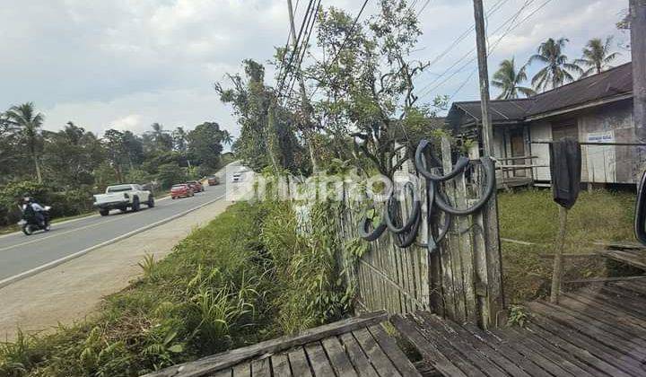 tanah murah pinggir jalan poros di jl.sungai siring dekat bandara apt. pranoto samarinda 2