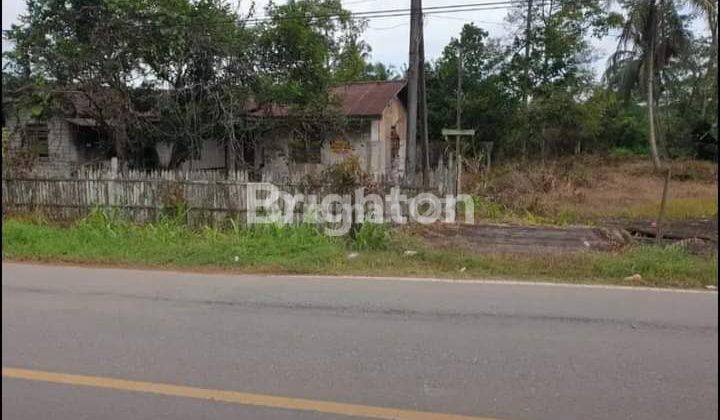 tanah murah pinggir jalan poros di jl.sungai siring dekat bandara apt. pranoto samarinda 1