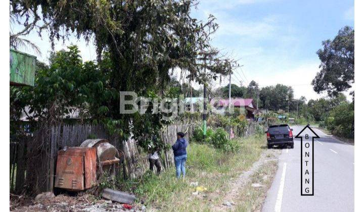 Tanah termurah pinggir jalan poros samarinda-bontang dekat bandara apt. pranoto kota samarinda 1