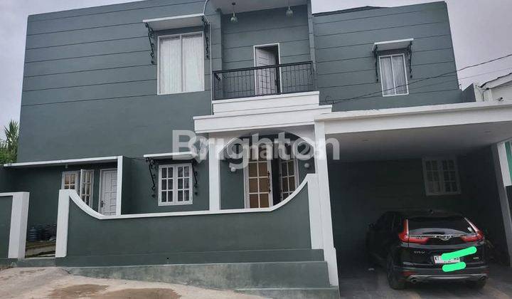 DIJUAL RUMAH BARU 2 LANTAI CANTIK DAN MURAH DI PERUMAHAN ELIT VILLA TAMARA KOTA SAMARINDA 1