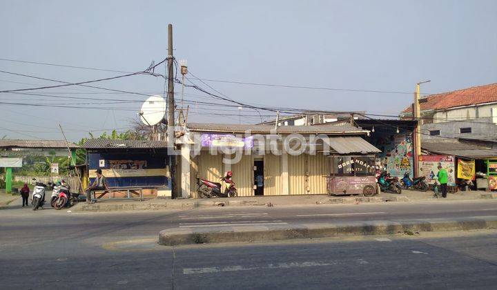 Tanah Dan Bangunan Toko Ex Indomaret Jalan Raya Serang Cikande 1