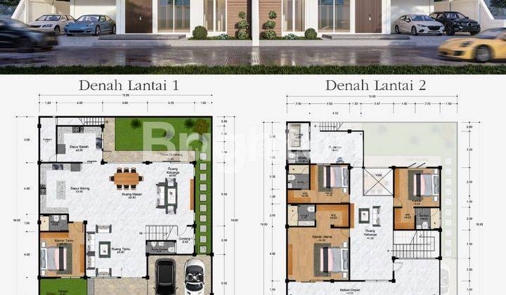 Rumah Mewah 2 Lantai Di Pontianak Lokasi Strategis SHM - Sertifikat Hak Milik Rumah di JL. PARIT H. HUSEIN 2, Pontianak Tenggara 2