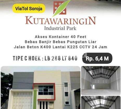 Kutawaringin Industrial Park Bandung Jawa barat (Tipe hook) 1