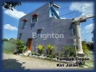 tampak depan dijual rumah di perum bukit