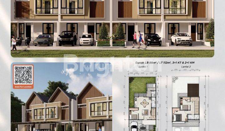 RUMAH CANTIK KEMANG REGENCY  TIPE BOULEVARD 1