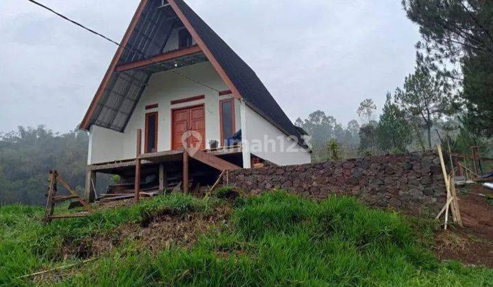 Dijual Murah Sekali Villa Dengan Kebun Luas Siap Panen Asri Ciwidey 1