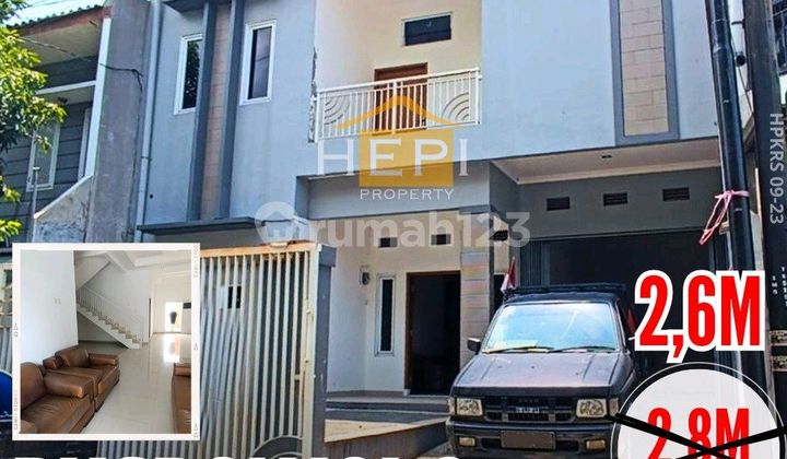 Dijual Cepat Rumah Bagus Pusponjolo Semarang Barat. Dekat Bandara, Dekat Pelabuhan, Dekat Universitas, Dekat Pusat Perbelanjaan. 1