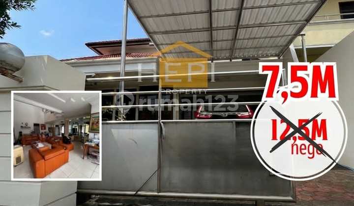 House on Jangli Raya, Candisari, South Semarang. Only 50 Meters from the Main Road. 1