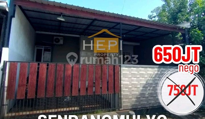Rumah Minimalis Di Sendangmulyo Semarang Selatan. Dekat Ketileng, Dekat Sambiroto, Dekat Kedungmundu, Dekat Kfc, Dekat Mc D. 1