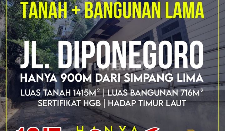 Strategic Land in the City Center Near Simpang Lima. 1