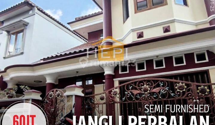 Disewakan Rumah Semi Furnished Di Jangli Perbalan Semarang. Dekat Jalan Tol, Dekat Sekolah, Dekat Kampus Undip. 1