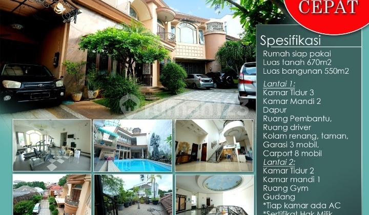 Rumah Mewah di Gajah Mungkur, Semarang Selatan 2