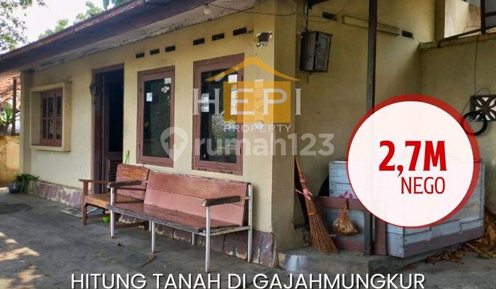 Hitung Tanah Pinggir Jalan Raya Hanya 2,7 M Di Gajahmungkur Semarang Selatan. 2