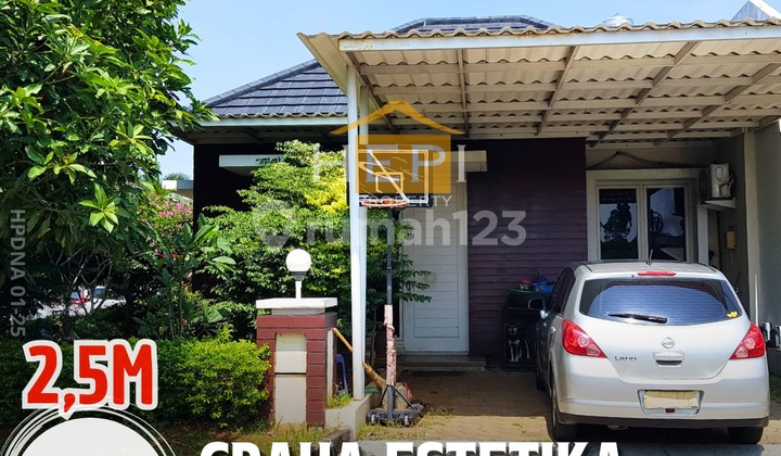 Rumah Semi Furnished Dekat Undip Di Graha Estetika Tembalang Semarang 1