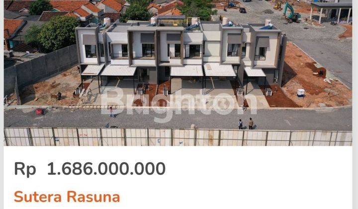 Rumah 2 Lt Type Gamma 6x14 di Sutera Rasuna, Alam Sutera-2, Kota Tangerang. 1