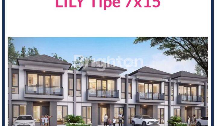 Rumah di CLUSTER LILY Type 7x15 di Paramount Petals Residences Tangerang 1