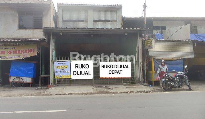Ruko 2 Lantai Strategis di Jalan Raya Utama Pasar Kemis, Tangerang.  1