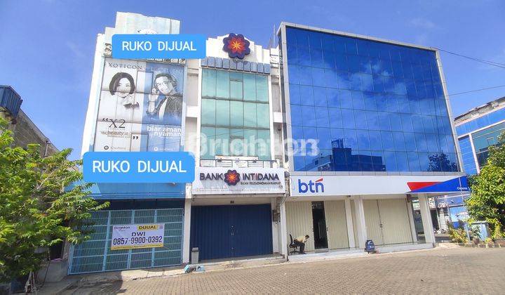 Ruko 3,5 Lantai di Jalan Utama Gatot Subroto Cimone, Kota Tangerang.  1