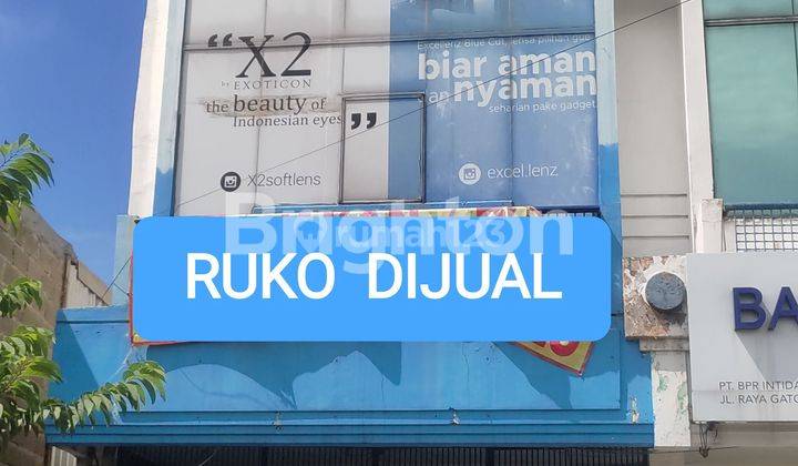 Ruko 3,5 Lantai di Jalan Utama Gatot Subroto Cimone, Kota Tangerang.  2