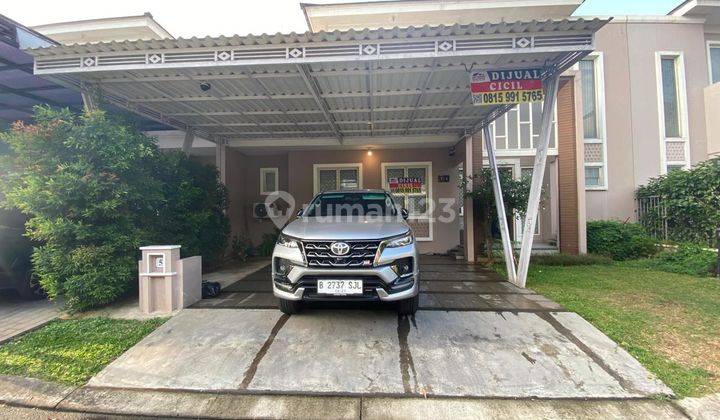 Rumah Semi Furnished Di Suvarna Sutera Dekat Sekolah Laurensia 2