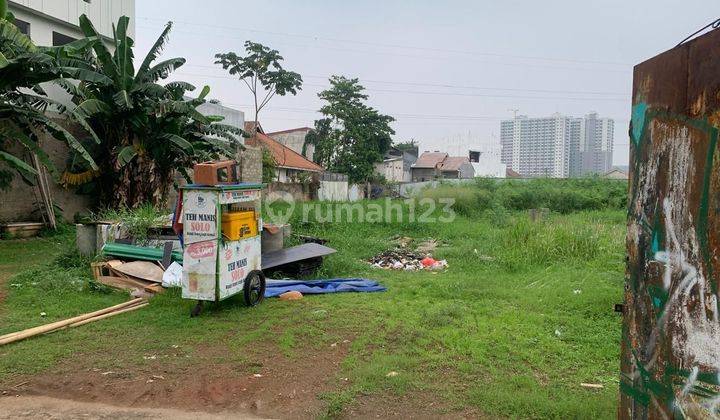 Tanah Di Merpati Raya Ciputat Pinggir Jalan Strategis Dekat Toll 1