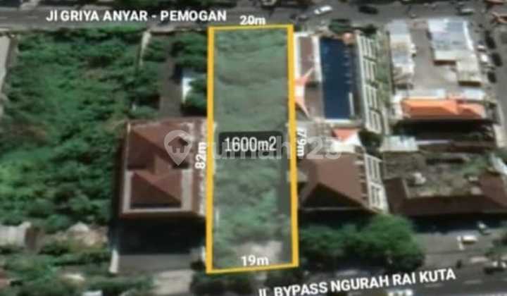 Land in the Commercial Area of Kuta. Suitable for a Hotel.