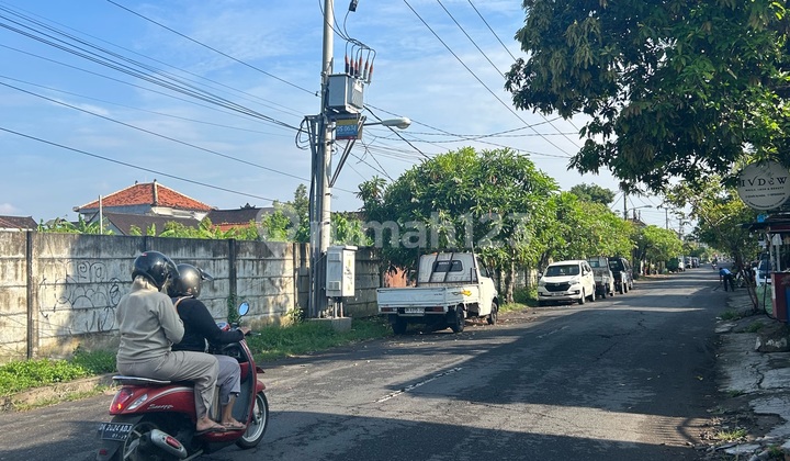 Tanah 438M2 Kawasan Elit dan Komersil di Renon Denpasar